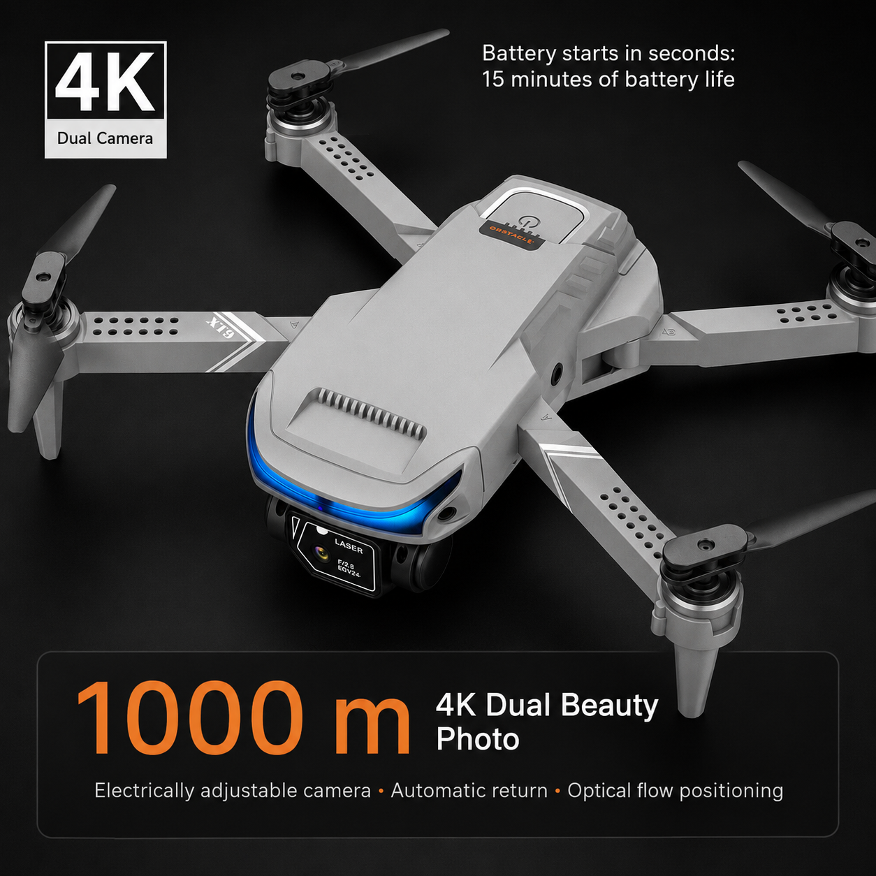 XT9 HD Quad Drone