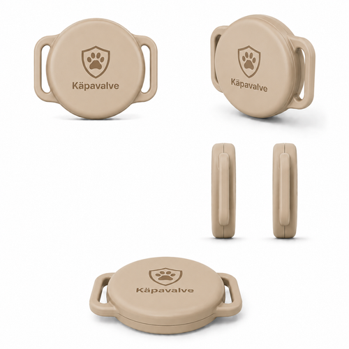 Käpavalve SmartTag GPS-jälgija lemmikloomale Sand beige