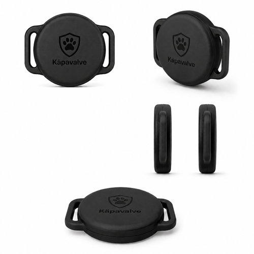 Käpavalve SmartTag GPS-jälgija lemmikloomale Must