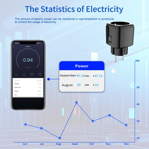 Tuya 16/20A Smart Socket