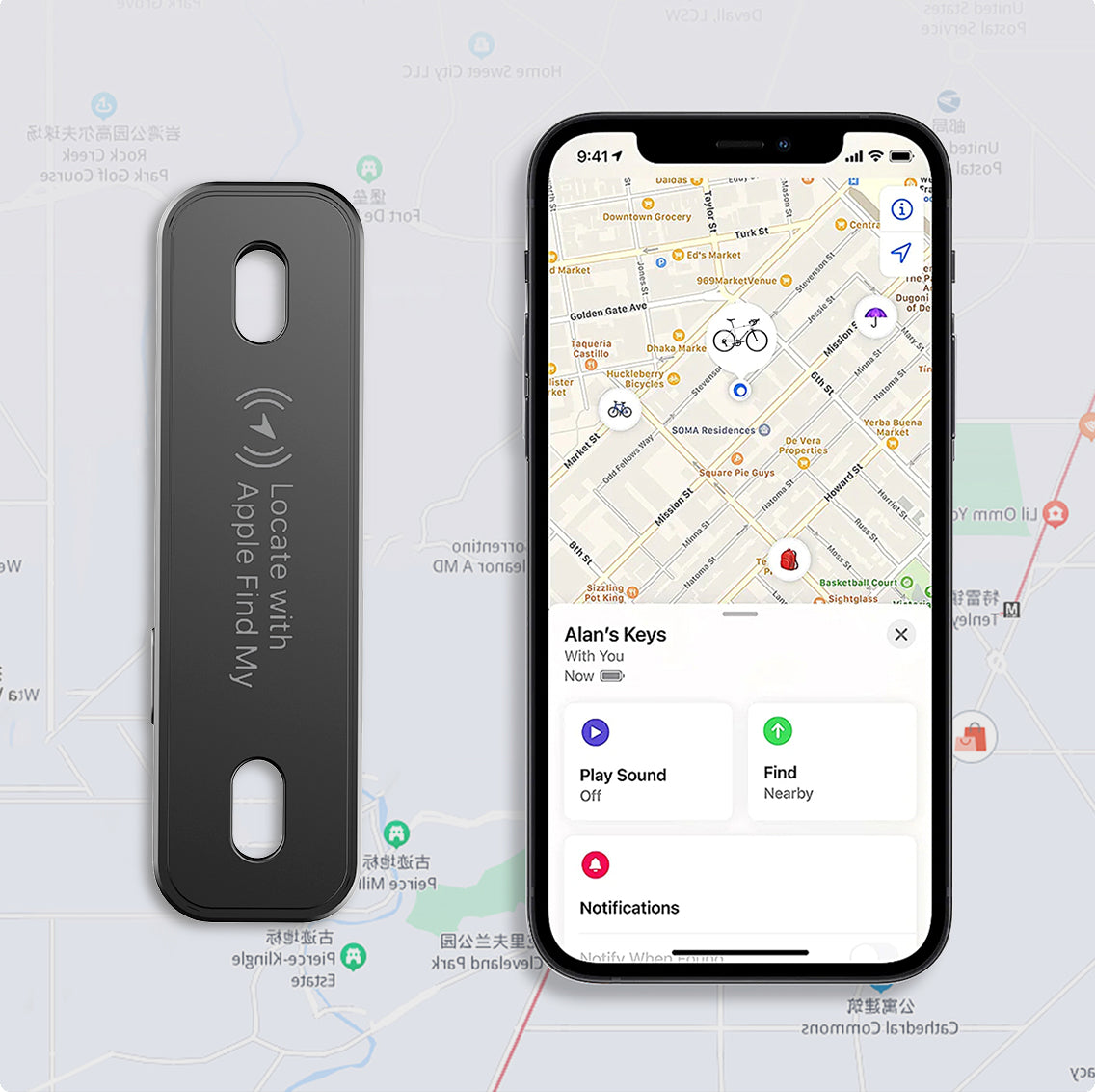 CalSmartTech Find My Bike Real Time Locator Bicycle